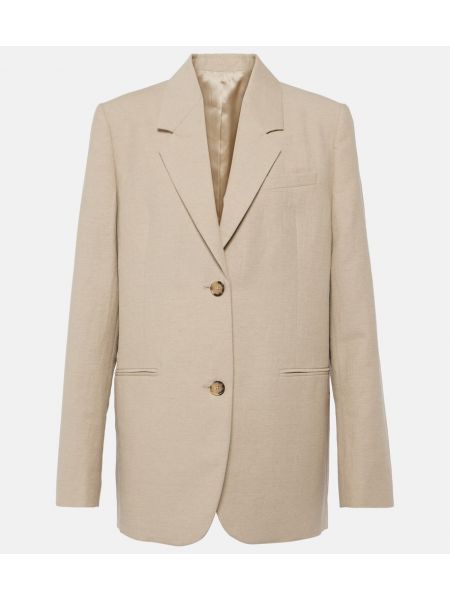 Linne blazer Toteme beige