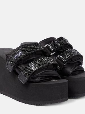 Nizki čevlji s platformo Blumarine črna