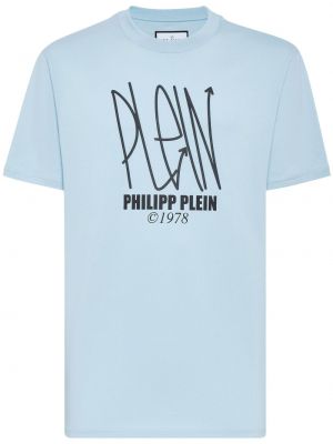 Памучна тениска с принт Philipp Plein