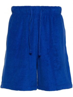 Shorts de sport à imprimé Burberry bleu