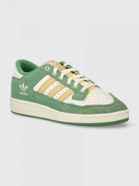 Kožne tenisice Adidas Originals zelena