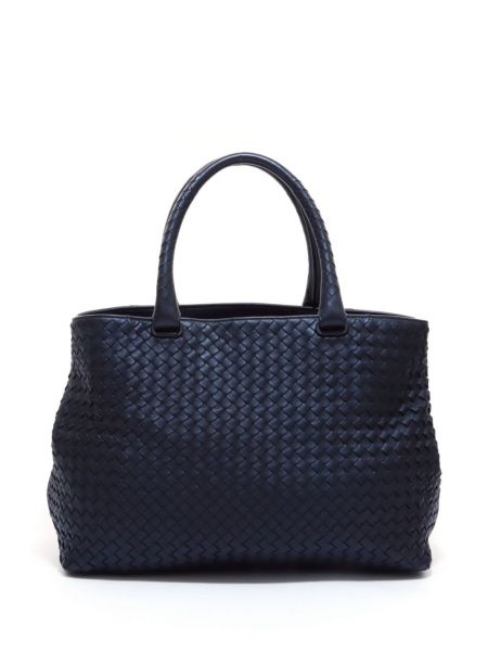 Δερμάτινη τσάντα shopper Bottega Veneta Pre-owned μαύρο