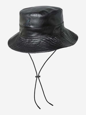 Oboustranný klobouk Kangol černý