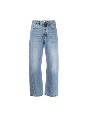 Luźne jeansy Toteme - niebieski
