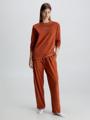 Pijama Calvin Klein naranja