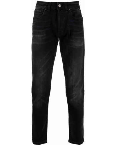 Stretch jeans Low Brand svart