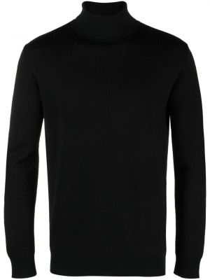 Volneni pulover Moschino črna