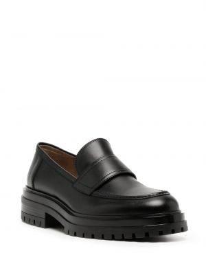 Chunky loafer-kingad Gianvito Rossi must