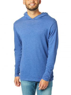 Мужской пуловер с капюшоном из эко-джерси keeper Alternative Apparel, мульти