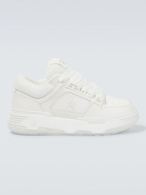 Δερμάτινα sneakers από διχτυωτό Amiri λευκό