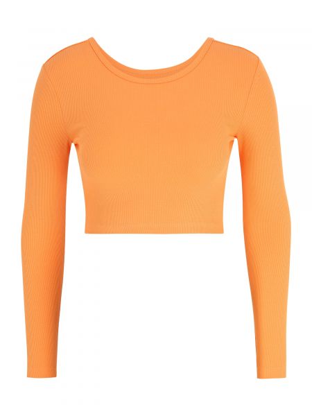 Marškinėliai ilgomis rankovėmis Only Petite oranžinė