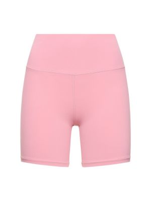 Pantalones cortos de cintura alta Splits59 rosa