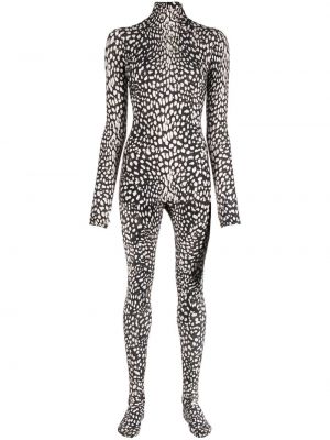 Kombinezon z leopardjim vzorcem Roberto Cavalli