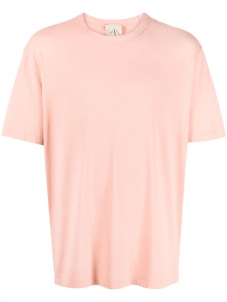 T-shirt di cotone Ten C rosa