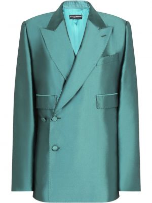 Blazer asimétrico Dolce & Gabbana verde