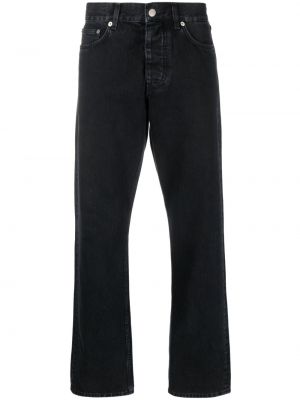 Straight leg jeans di cotone Sunflower nero