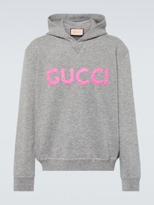 Vunena hoodie s kapuljačom Gucci