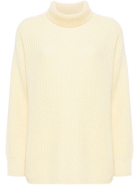 Sweter z kaszmiru Lisa Yang żółty