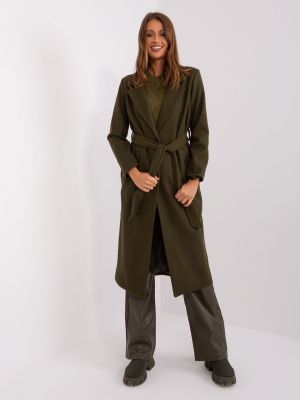 Kabát Fashionhunters khaki