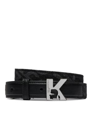 Cinturón Karl Lagerfeld Jeans negro