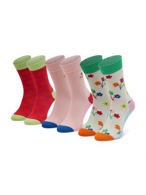 Sokid Happy Socks roosa
