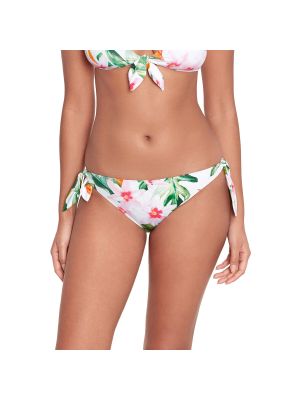 Bikini de flores con estampado tropical Lauren Ralph Lauren blanco