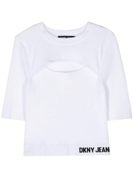 Haut en tricot Dkny blanc