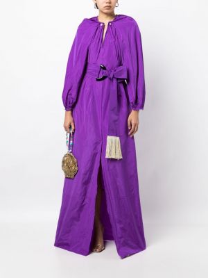 Dlouhé šaty Nackiyé fialové