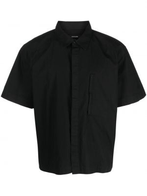 Bavlněná košile Entire Studios černá
