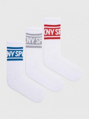 Чорапи Dkny бяло