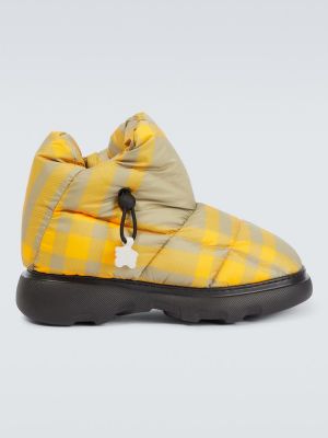 Kostkované kotníkové boty Burberry