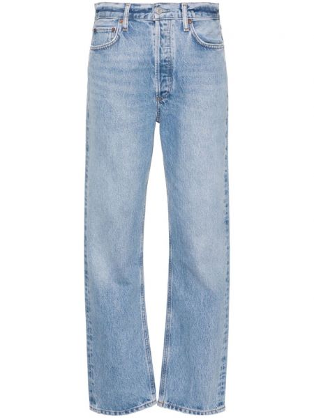 Straight fit džíny s vysokým pasem Agolde