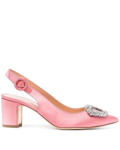 Полуотворени обувки Rupert Sanderson розово