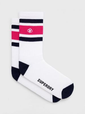 Чорапи Superdry бяло