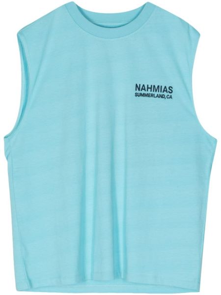 Βαμβακερή μπλούζα Nahmias