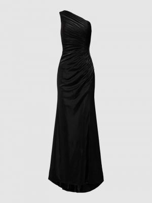 Sukienka na jedno ramię Luxuar czarna