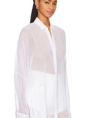 Camicia oversize Lapointe bianco