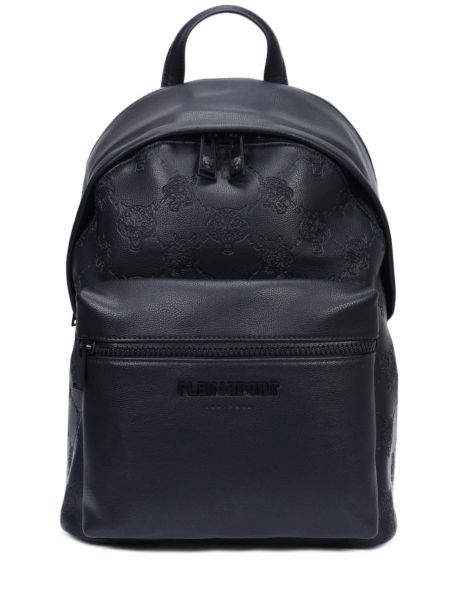Рюкзак из искусственной кожи Plein Sport черный