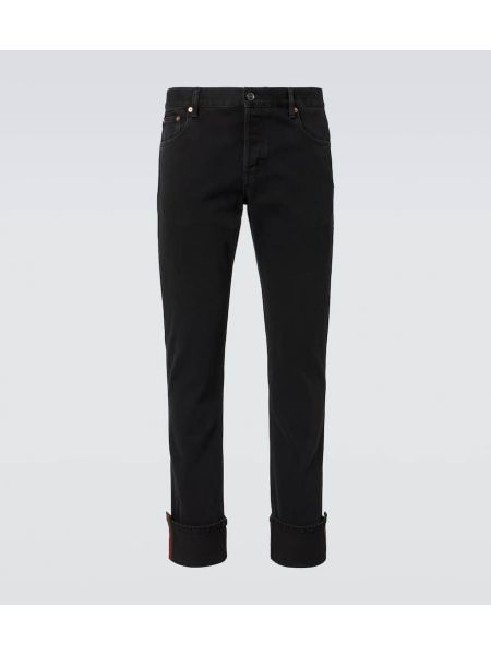 Skinny fit-jeans Gucci grå