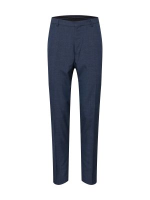 Pantaloni slim fit în carouri Burton Menswear London albastru