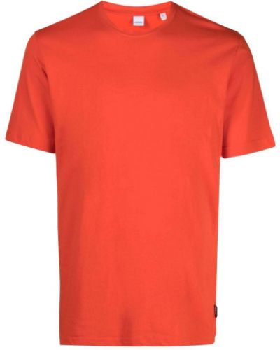 Camiseta de cuello redondo Aspesi naranja