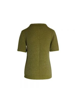 Top de lana Prada Vintage verde