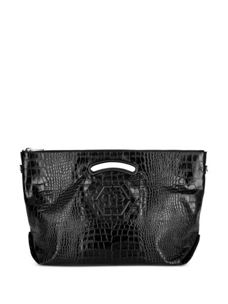 Nákupná taška Philipp Plein čierna