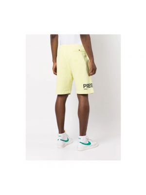 Pantalones cortos deportivos Heron Preston amarillo