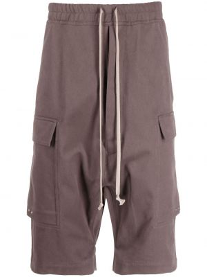 Cargo shorts Rick Owens brun