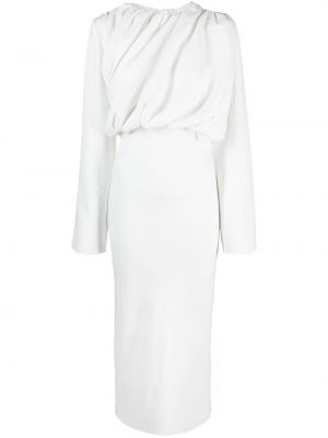 Μίντι φόρεμα Paris Georgia λευκό