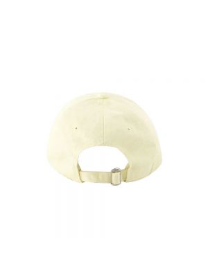 Gorra de algodón Nanushka beige