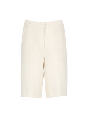 Pantaloncini con perline Calvin Klein bianco