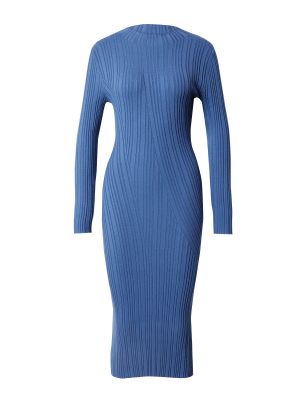 Pletené pletené šaty S.oliver modrá