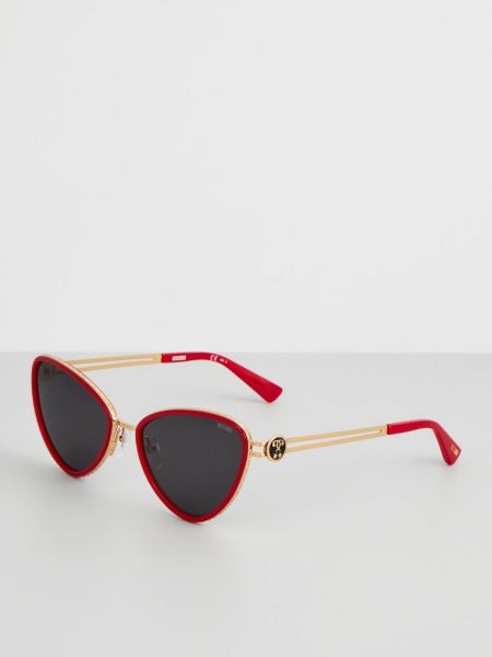 Okulary przeciwsłoneczne Moschino złote